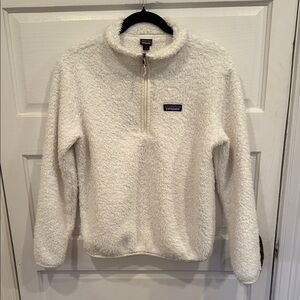 Patagonia Women's Off-White Teddy Jacket